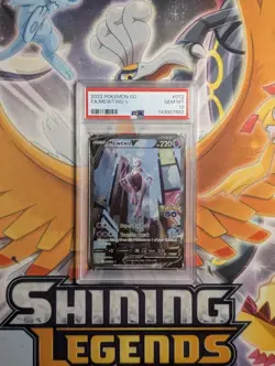 Gem Mint PSA 10 2022 Pokemon Sword & Shield Pokemon Go Mewtwo V 072/078 Full Art - Image 1