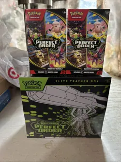 Pokemon Perfect Order Lot ETB & 2 Booster Bundles | Brand New Sealed | IN HAND! - Image 1