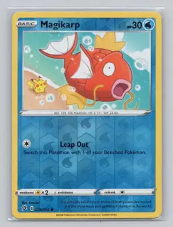 Reverse Holo Magikarp 039/192 Common Rebel Clash Pokemon - Image 1