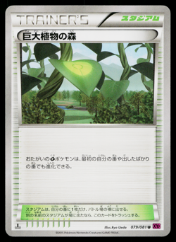 Forest Of Giant Plants 079/081 Uncommon Bandit Ring Pokemon Japanese Near Mint - Image 1