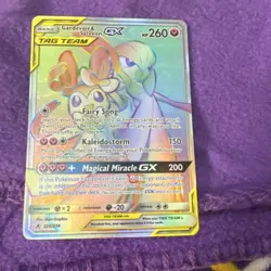 Pokemon Gardevoir & Sylveon GX 225/214 Sm-Unbroken Bonds Secret Rare Holo - Image 1