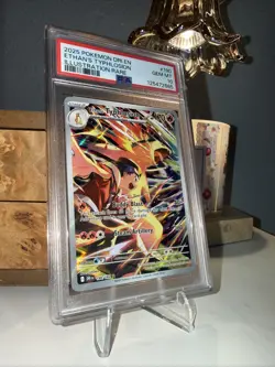 Pokemon TCG Ethan's Typhlosion Destined Rivals Illustration Rare 190/182 PSA 10 - Image 3