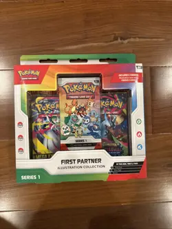 Pokemon First Partner Illustration Collection Series 1 Promo Booster Box English - Image 1