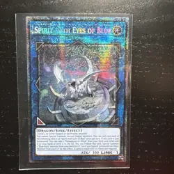 Yu-Gi-Oh! TCG Ultra Secret Rare Holo 1st Edition Spirit With Eyes Of Blue MINT!! - Image 1