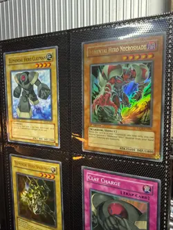 Yu-Gi-Oh Elemental HERO Bundle Flame Wingman Thunder Giant Sparkman Ultra Rare L - Image 3