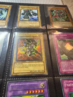 Yu-Gi-Oh Elemental HERO Bundle Flame Wingman Thunder Giant Sparkman Ultra Rare L - Image 4