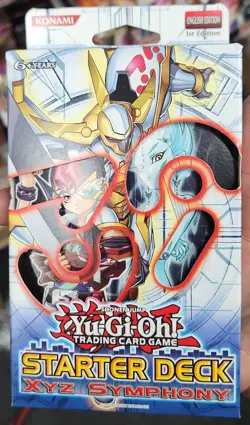 2012 YUGIOH 1ST ED XYZ SYMPHONY STRUCTURE DECK FACTORY SEALED NEW - Image 1