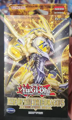 YUGIOH 1ST ED RISE OF THE TRUE DRAGONS DECK ENGLISH FACTORY SEALED NEW - Image 1