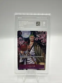 2024 One Piece Japanese Roronoa Zoro 2nd Anniversary OP05-067 PCG 9 MINT - Image 1