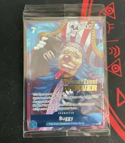 Buggy P-084 Release Event Winner Promo SEALED One Piece English NM - Image 1