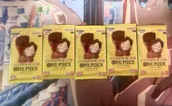 One Piece 500 Years In The Future OP-07 Five 5 Booster Packs Lot English - Image 1