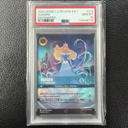 2023 DISNEY LORCANA EN 1-THE FIRST CHAPTER AURORA - DREAMING GUARDIAN PSA 10 - Image 1