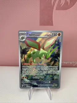 Flygon 101/094 - Phantasmal Flames Illustration Rare Pokemon TCG - M/LP Card - Image 1