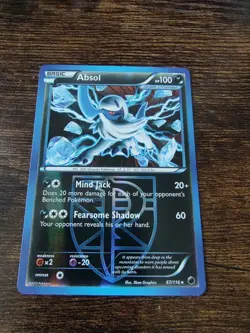 Team Plasma's Absol 67/116 Plasma Freeze Reverse Holo Pokemon Card - Image 1