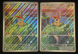 POKEMON VICTINI HOLO BASIC JUMBO CARD HP 80 208 (PACK OF 2) - Image 1