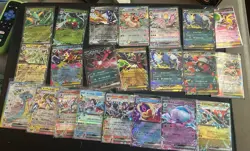 Pokemon 70 Bulk EX Cards, multiple languages NO English (make an offer) - Image 1