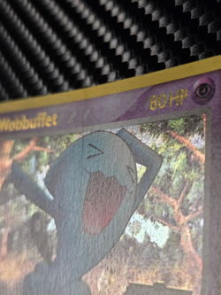 Wobbuffet 28/92 EX Legend Maker Pokemon Card Reverse Holo Foil Rare Swirl - Image 2