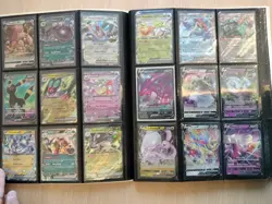 Pokemon Binder Collection Of 150+ Vintage And Modern Cards Lot (Includes Binder) - Image 4
