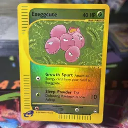 Pokemon Exeggcute 76/147 Aquapolis Reverse Holo Card SUPER CLEAN - Image 1