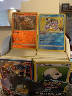 100 Pokemon Cards - Starter Beginner Set Bundle - Energies Coins Tins Sleeves - Image 3