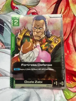 Fortress Defense GD01-106 Regional Promo Gundam Card Game - Image 1