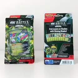 Pokemon ex Battle Deck Iron Leaves ex 60-Card Starter Deck English - Image 1