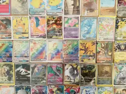 Pokemon ONLY ULTRA RARE CARD LOT: 10 ULTRA RARE CARDS-EX,GX,V,FULL ART, or SR-NM - Image 1
