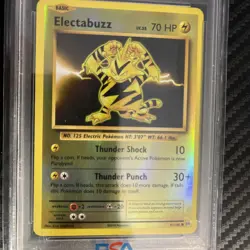 Electabuzz Reverse Holo Card 41/108 XY Evolutions 2016 PSA 9 - Image 2