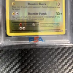 Electabuzz Reverse Holo Card 41/108 XY Evolutions 2016 PSA 9 - Image 4