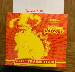 POKEMON TCG SWORD & SHIELD VIVID VOLTAGE ELITE TRAINER BOX ETB FACTORY SEALED - Image 1