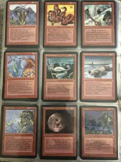 Magic the gathering Ice Age complete set MTG - Image 4