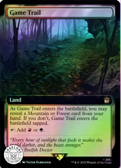 Game Trail Extended Art - Foil - Doctor Who - (500) NM - Image 1