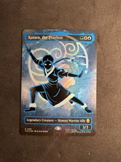 Katara, the Fearless (Borderless) (Neon Ink Foil) Avatar: The Last Airbender... - Image 1