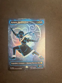 Katara, the Fearless (Borderless) (Neon Ink Foil) Avatar: The Last Airbender... - Image 3