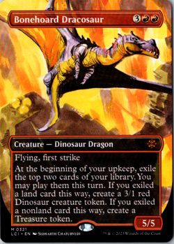 Bonehoard Dracosaur (Borderless) M The Lost Caverns of Ixalan 321 - Image 1
