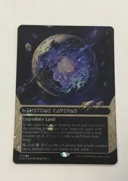 Gemstone Caverns (0106) (Borderless) (Galaxy Foil) Edge of Eternities:... - Image 1