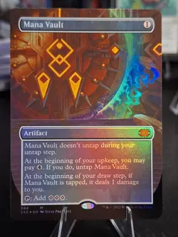 Mana Vault Borderless Foil Double Masters 2022 Magic The Gathering - Image 1