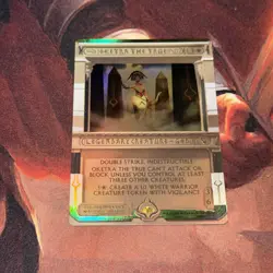 Oketra, The True X1 Mtg Amonkhet Invocation Masterpiece Nm Foil - Image 1