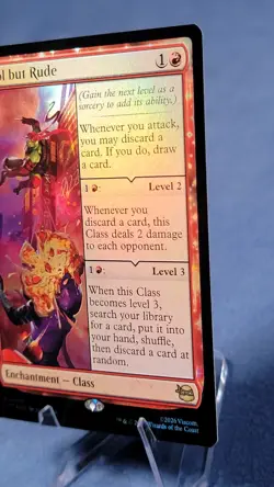 Cool But Rude FOIL Teenage Mutant Ninja Turtles Pack Fresh MTG NMM MINT - Image 4