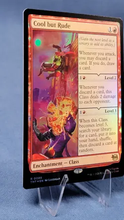 Cool But Rude FOIL Teenage Mutant Ninja Turtles Pack Fresh MTG NMM MINT - Image 5