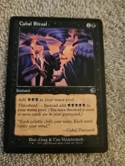 Cabal Ritual TOR MTG Torment - Image 1