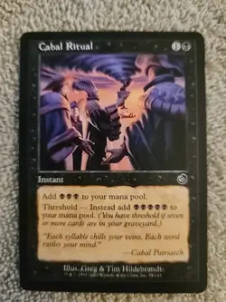 Cabal Ritual TOR MTG Torment - Image 2