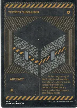 MTG: Secret Lair Drop Series: Teferi's Puzzle Box (Silver Laminate): LP Con - Image 1