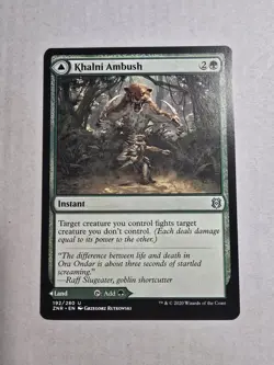 Khalni Ambush Zendikar Rising Regular - Image 1