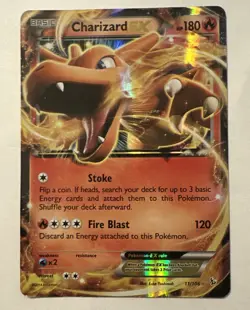 Pokemon XY Flashfire Charizard EX Holo #11/106 LP Condition - Image 1