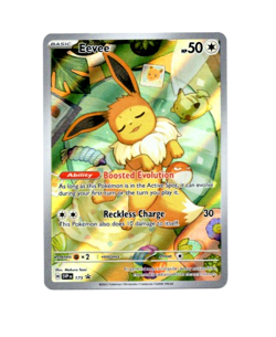 Pokemon Prismatic Evolutions EEVEE 173 SVP Black Star Promo Card MINT-NM - Image 1
