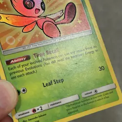 Pokemon Shining Celebi SM79 Sun & Moon Black Star Promo Shining Legends LP - Image 3