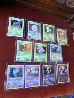 Pokemon Vintage Holo Card Lot Collection x160 Top Loaded / Old Sets - Image 4
