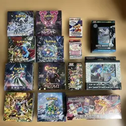 Pokemon Card Game 14x Booster Box Lot Sealed Shiny Treasure ex Snow Hazard - Image 1