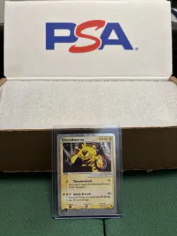 Pokemon TCG: Electabuzz ex Ultra Rare Holo Ruby and Sapphire #97/109, Damaged. - Image 1